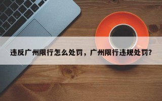 违反广州限行怎么处罚，广州限行违规处罚？