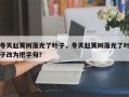 冬天赵荚树落光了叶子，冬天赵荚树落光了叶子改为把字句？