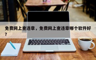 免费网上查违章，免费网上查违章哪个软件好？