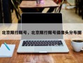 北京限行限号，北京限行限号摄像头分布图
