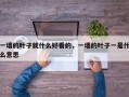 一墙的叶子就什么好看的，一墙的叶子一是什么意思