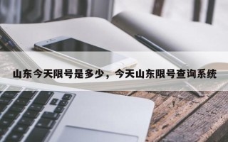 山东今天限号是多少，今天山东限号查询系统