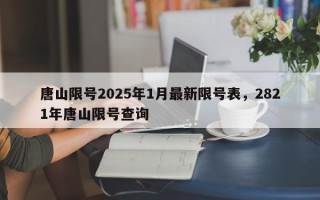 唐山限号2025年1月最新限号表，2821年唐山限号查询