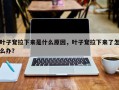 叶子耷拉下来是什么原因，叶子耷拉下来了怎么办？