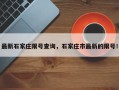 最新石家庄限号查询，石家庄市最新的限号！