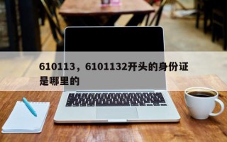 610113，6101132开头的身份证是哪里的