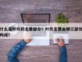 什么是叶片的主要部分？叶片主要由哪三部分构成？