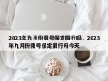 2023年九月份限号保定限行吗，2023年九月份限号保定限行吗今天