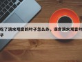 吃了滴水观音的叶子怎么办，误食滴水观音叶子