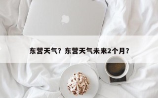 东营天气？东营天气未来2个月？