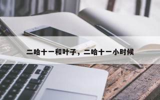 二哈十一和叶子，二哈十一小时候
