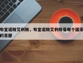 布宜诺斯艾利斯，布宜诺斯艾利斯是哪个国家的首都