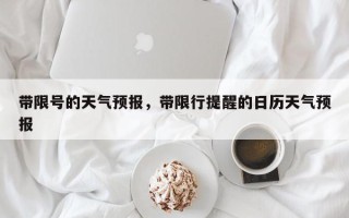 带限号的天气预报，带限行提醒的日历天气预报