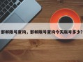 邯郸限号查询，邯郸限号查询今天限号多少？