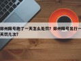 郑州限号跑了一天怎么处罚？郑州限号出行一天罚几次？