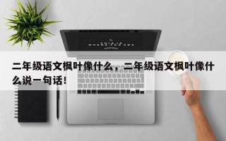 二年级语文枫叶像什么，二年级语文枫叶像什么说一句话！