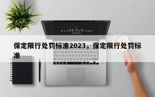 保定限行处罚标准2023，保定限行处罚标准