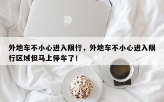 外地车不小心进入限行，外地车不小心进入限行区域但马上停车了！
