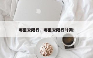 哪里查限行，哪里查限行时间！