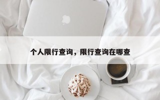 个人限行查询，限行查询在哪查