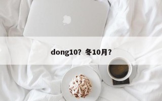 dong10？冬10月？