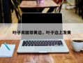 叶子周围带黄边，叶子边上发黄