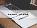 boshidun，波士顿矩阵！