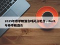 2025年春季糖酒会时间及地点，2o21年春季糖酒会