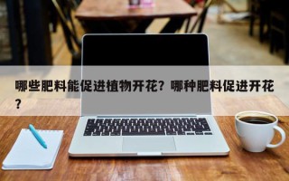 哪些肥料能促进植物开花？哪种肥料促进开花？