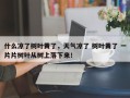 什么凉了树叶黄了，天气凉了 树叶黄了 一片片树叶从树上落下来！