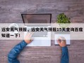 远安天气预报，远安天气预报15天查询百度知道一下！