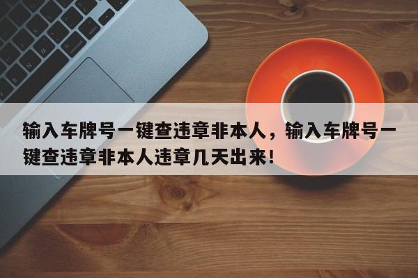 输入车牌号一键查违章非本人，输入车牌号一键查违章非本人违章几天出来！-第1张图片-我家生活百科
