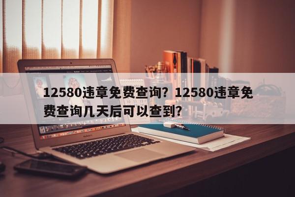 12580违章免费查询？12580违章免费查询几天后可以查到？-第1张图片-我家生活百科