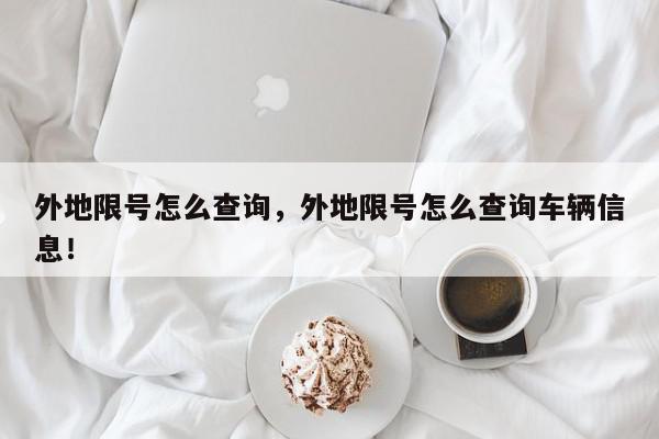 外地限号怎么查询，外地限号怎么查询车辆信息！-第1张图片-我家生活百科