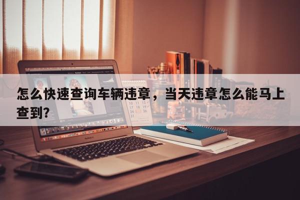 怎么快速查询车辆违章，当天违章怎么能马上查到？-第1张图片-我家生活百科